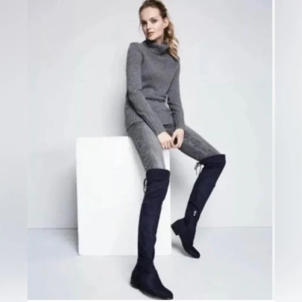 Marc Fisher Black Over the Knee Boots